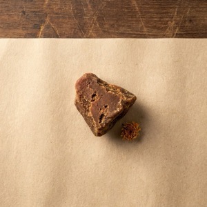 A shard of dark jaggery